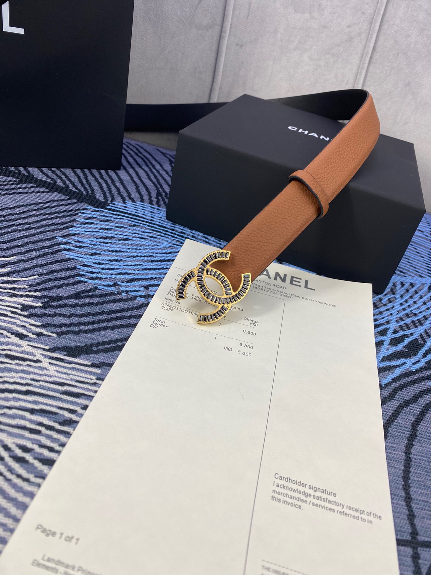 Chanel Leather Belts 1:1 Mirror Version