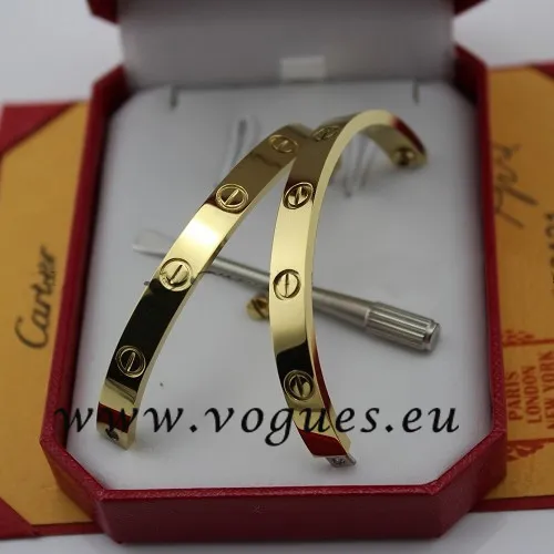 Cartier Couple Bracelet Yellow Gold B6041001 (New Version – Prevent Screws Fall Out)