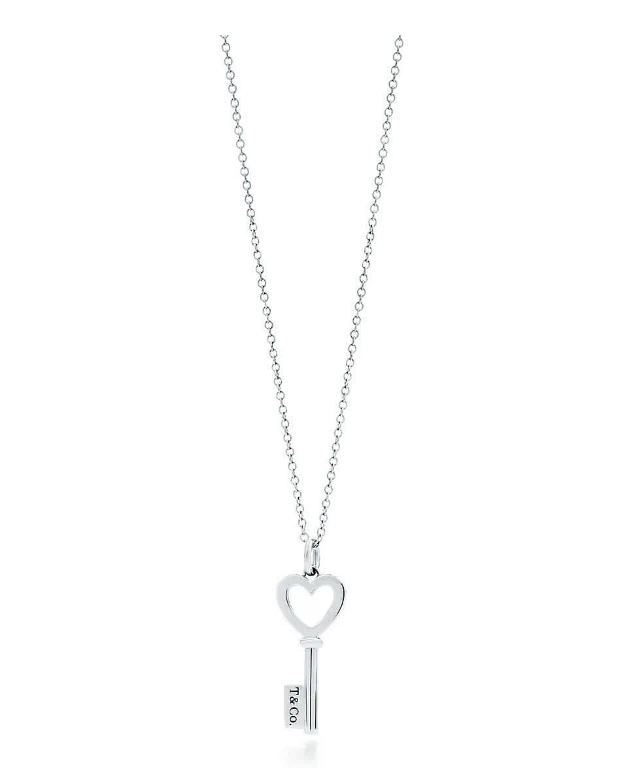 Replica Tiffany Keys Heart Key Pendant Necklace Fine Jewelry Price Dubai 35483853