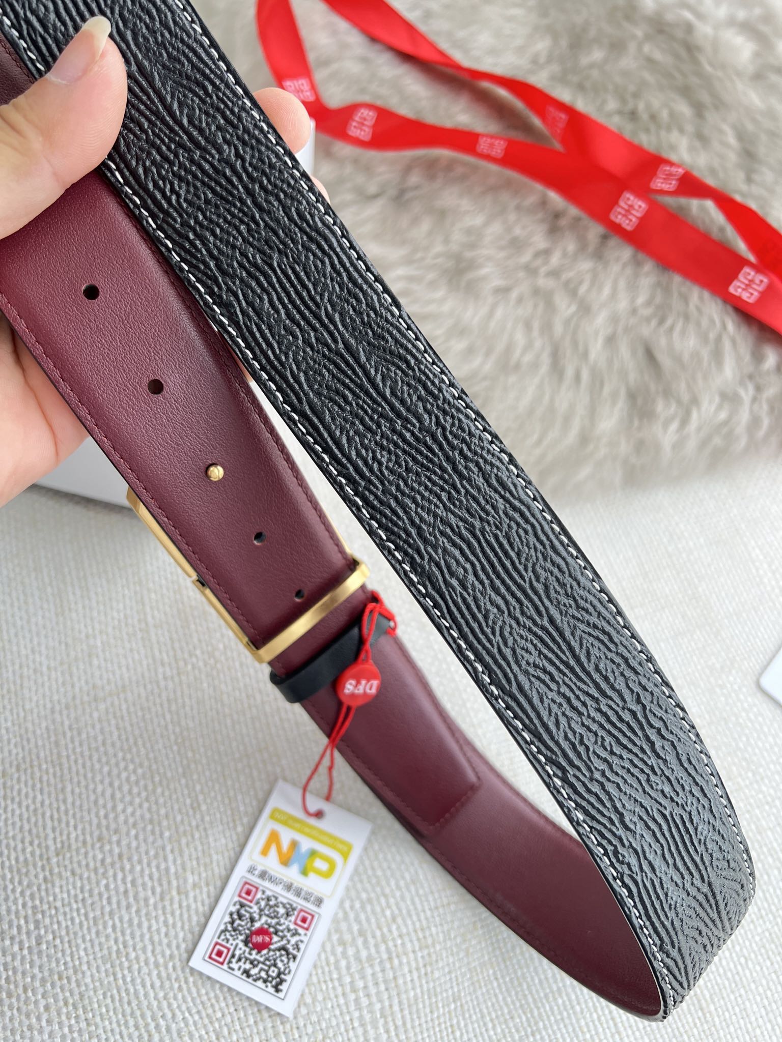 Givenchy Leather Belts 1:1 Mirror Version