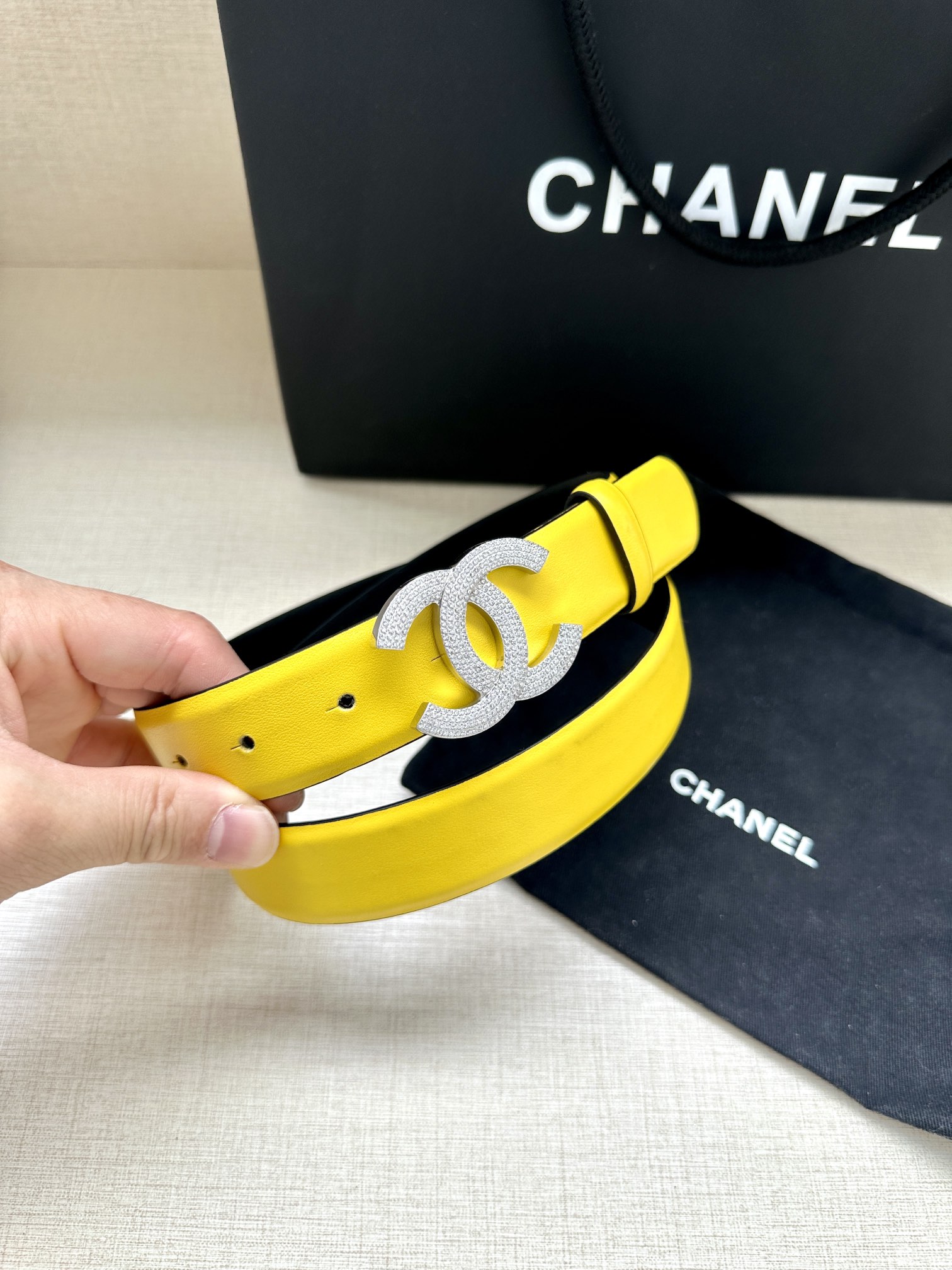 Chanel Leather Belts 1:1 Mirror Version