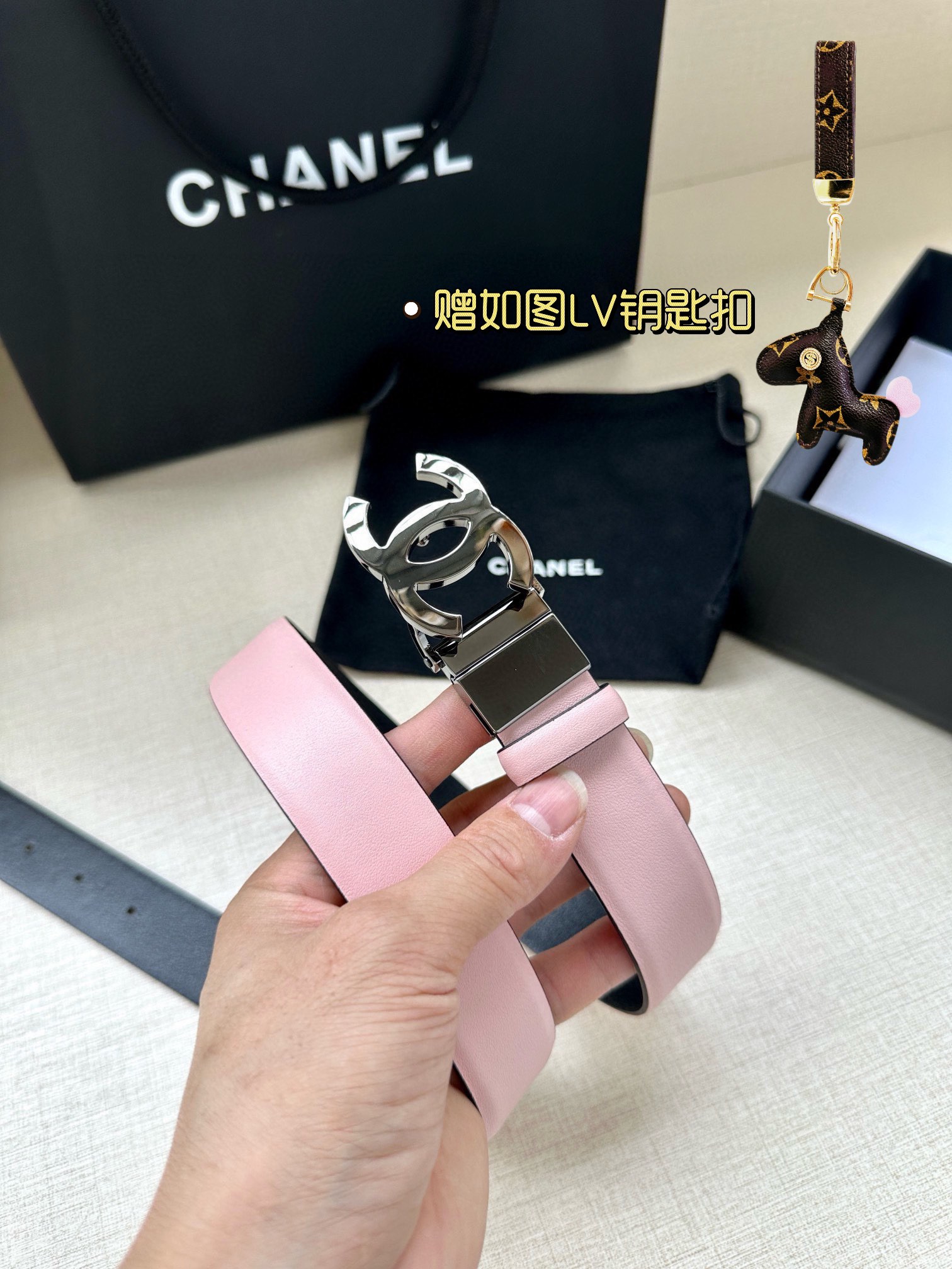 Chanel Leather Belts 1:1 Mirror Version