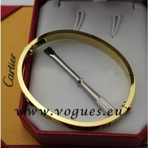 Cartier Couple Bracelet Yellow Gold B6041001 (New Version – Prevent Screws Fall Out)