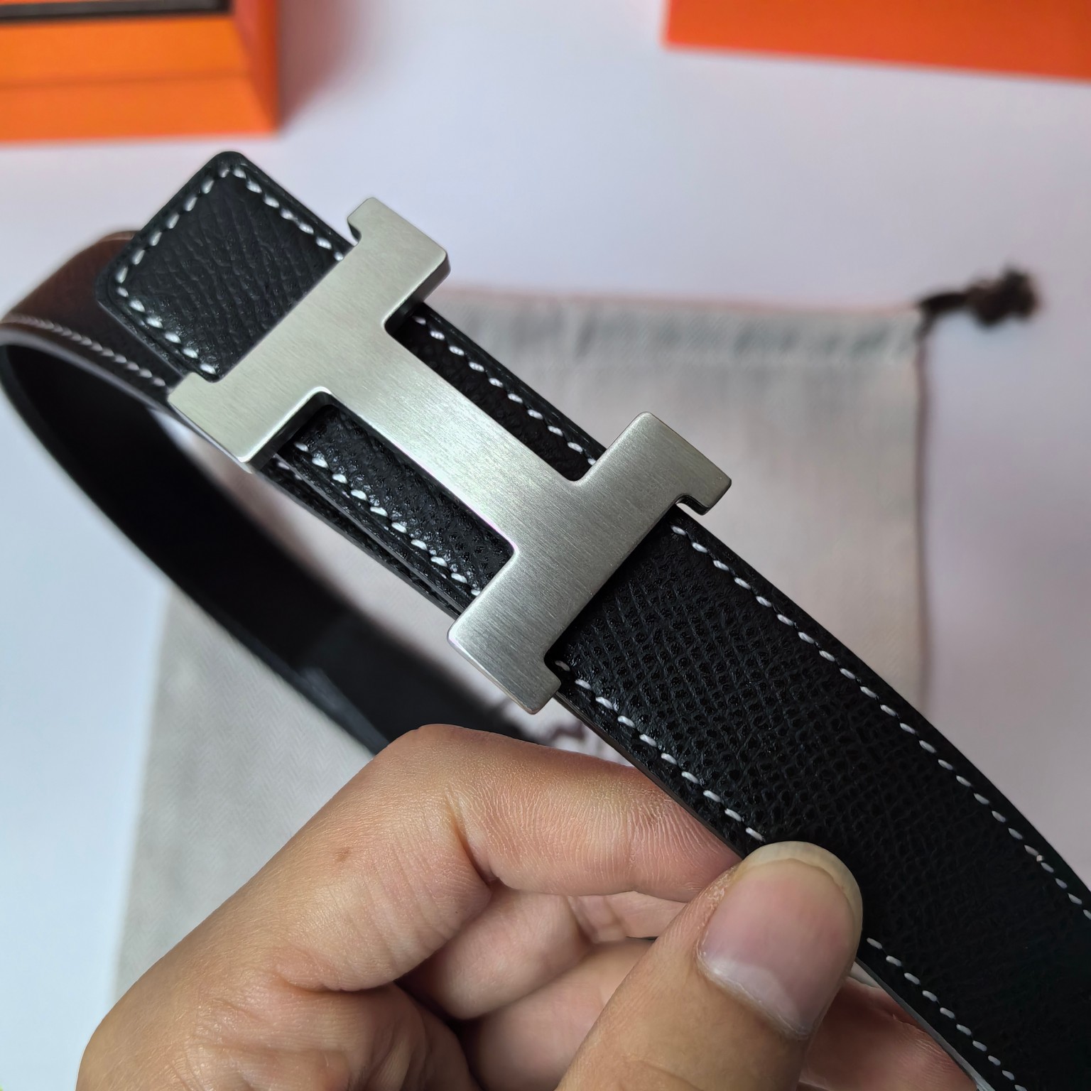 Hermes Leather Belts 1:1 Mirror Version