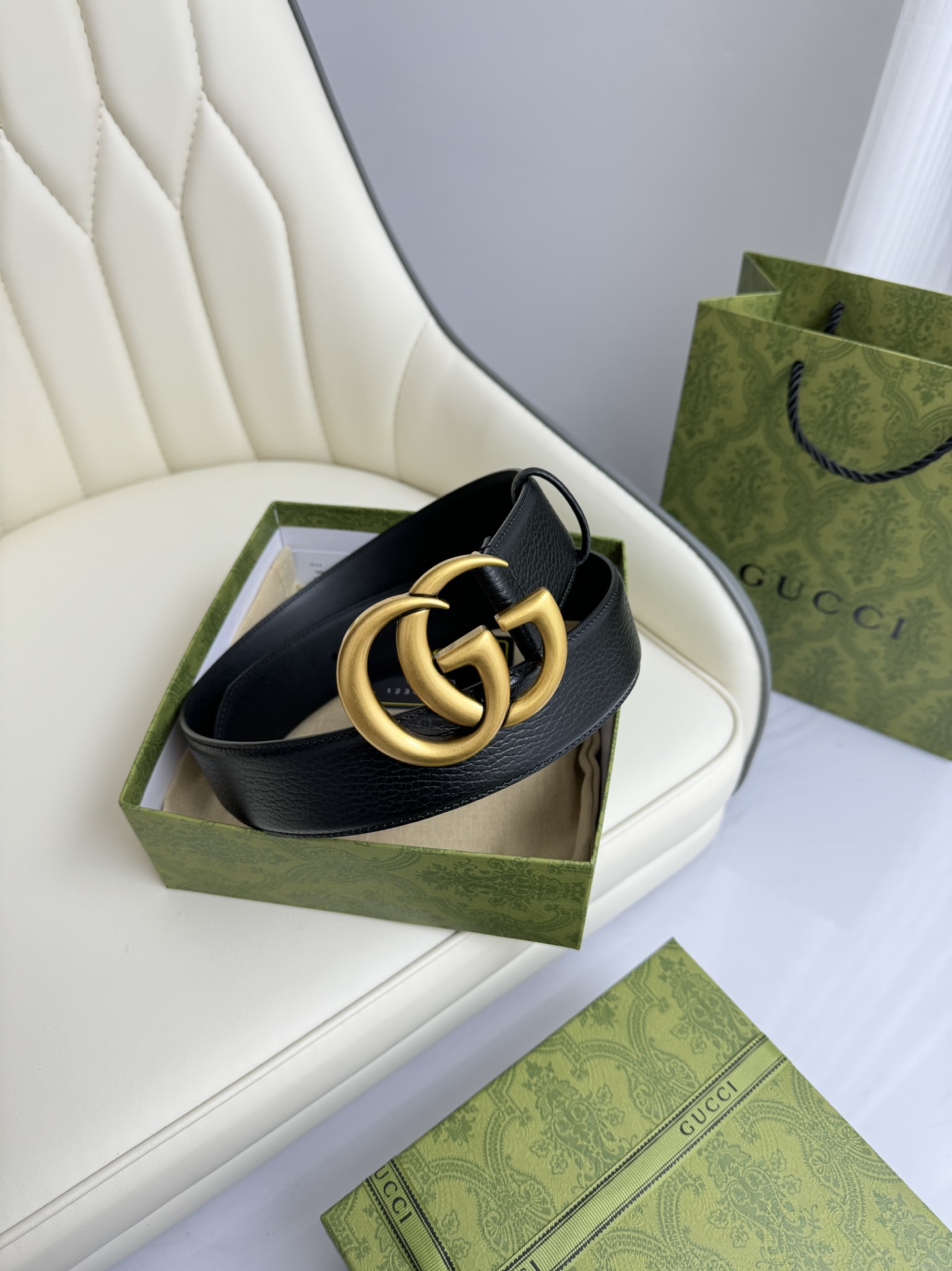 Gucci Leather Belts 1:1 Mirror Version