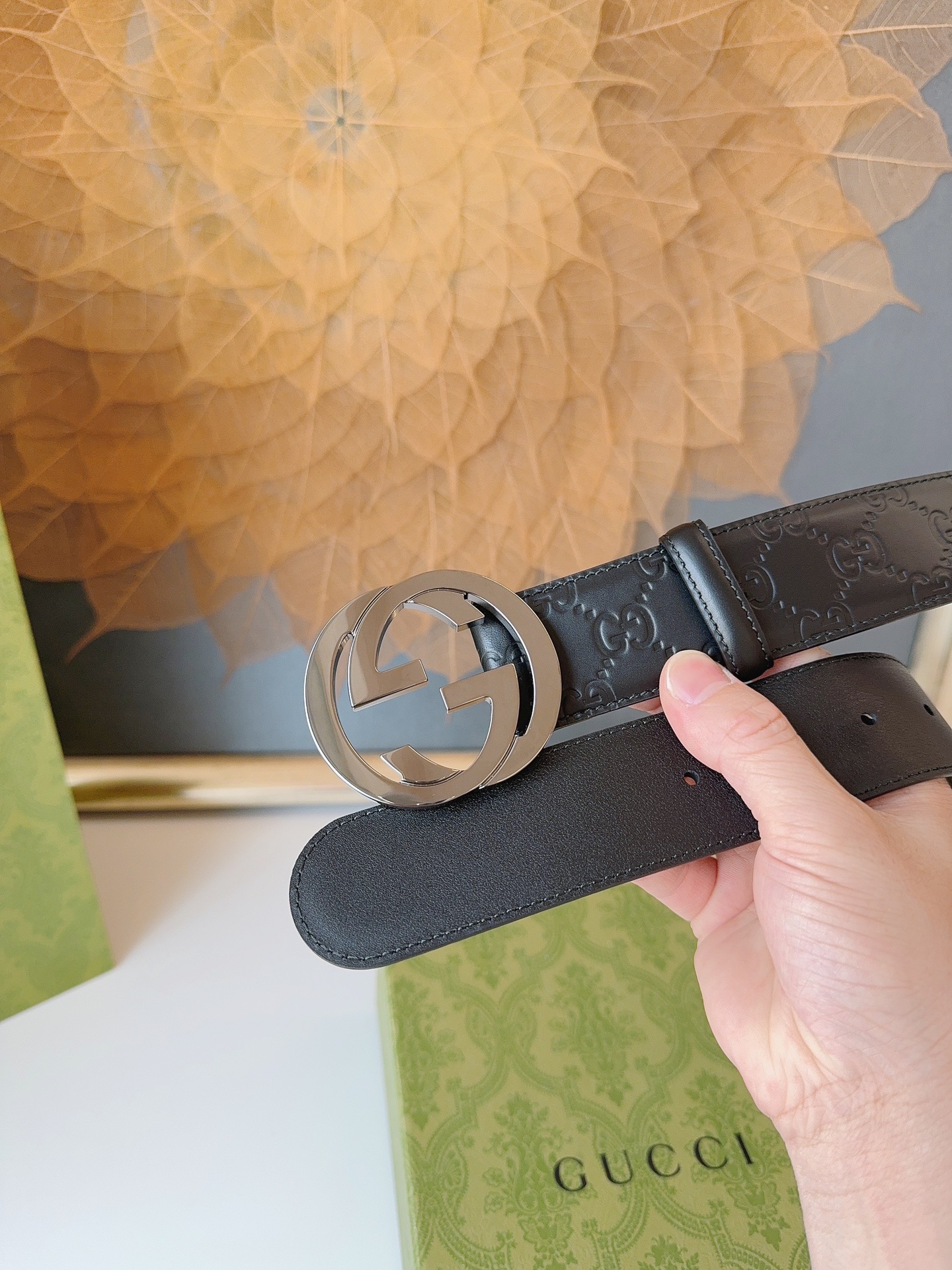 Gucci Leather Belts 1:1 Mirror Version