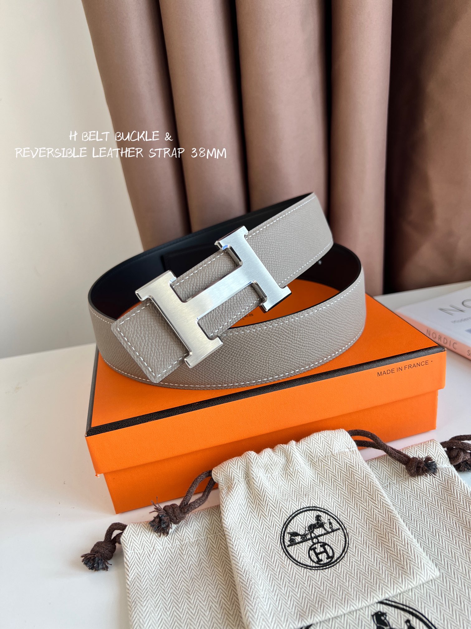 Hermes Leather Belts 1:1 Mirror Version