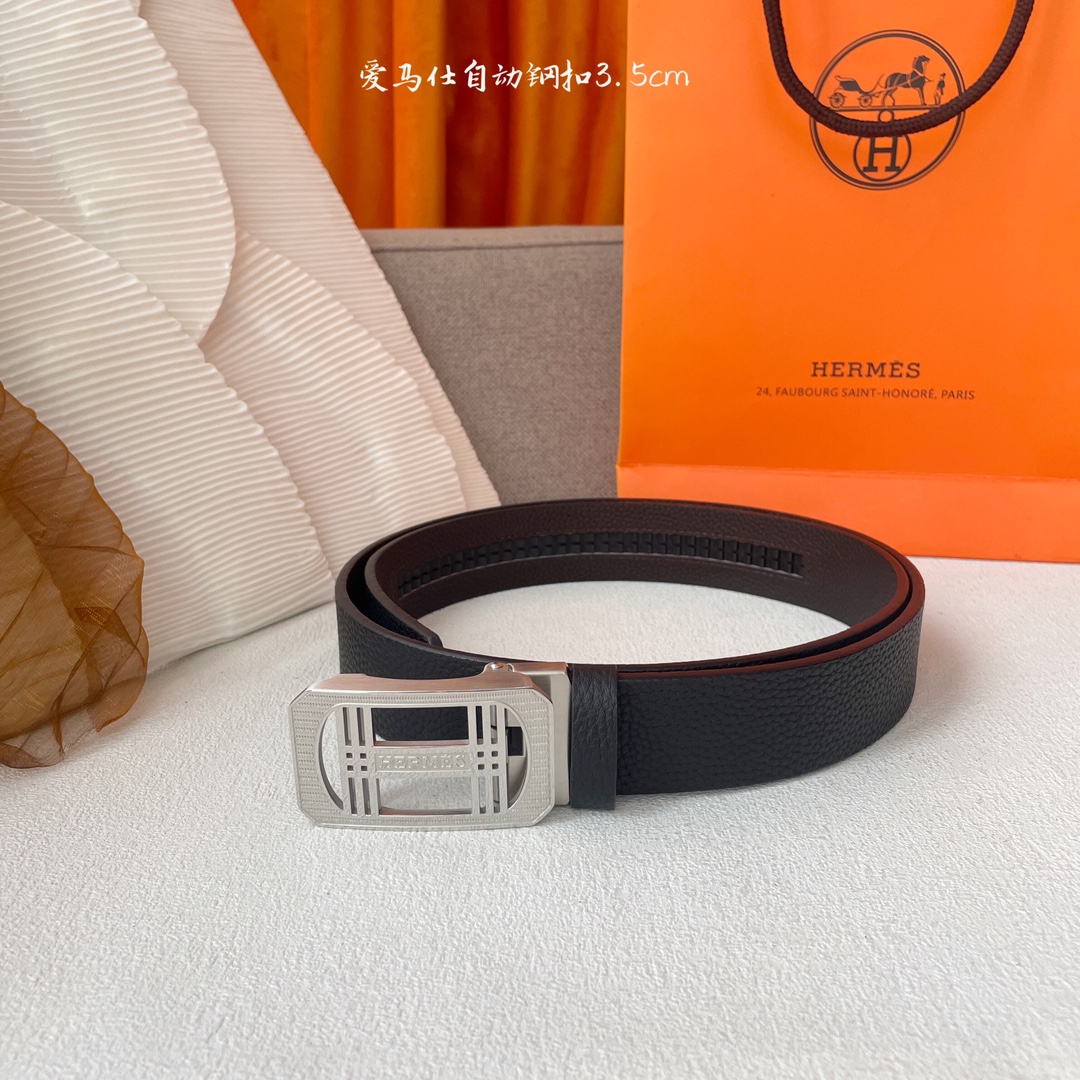 Hermes Leather Belts 1:1 Mirror Version