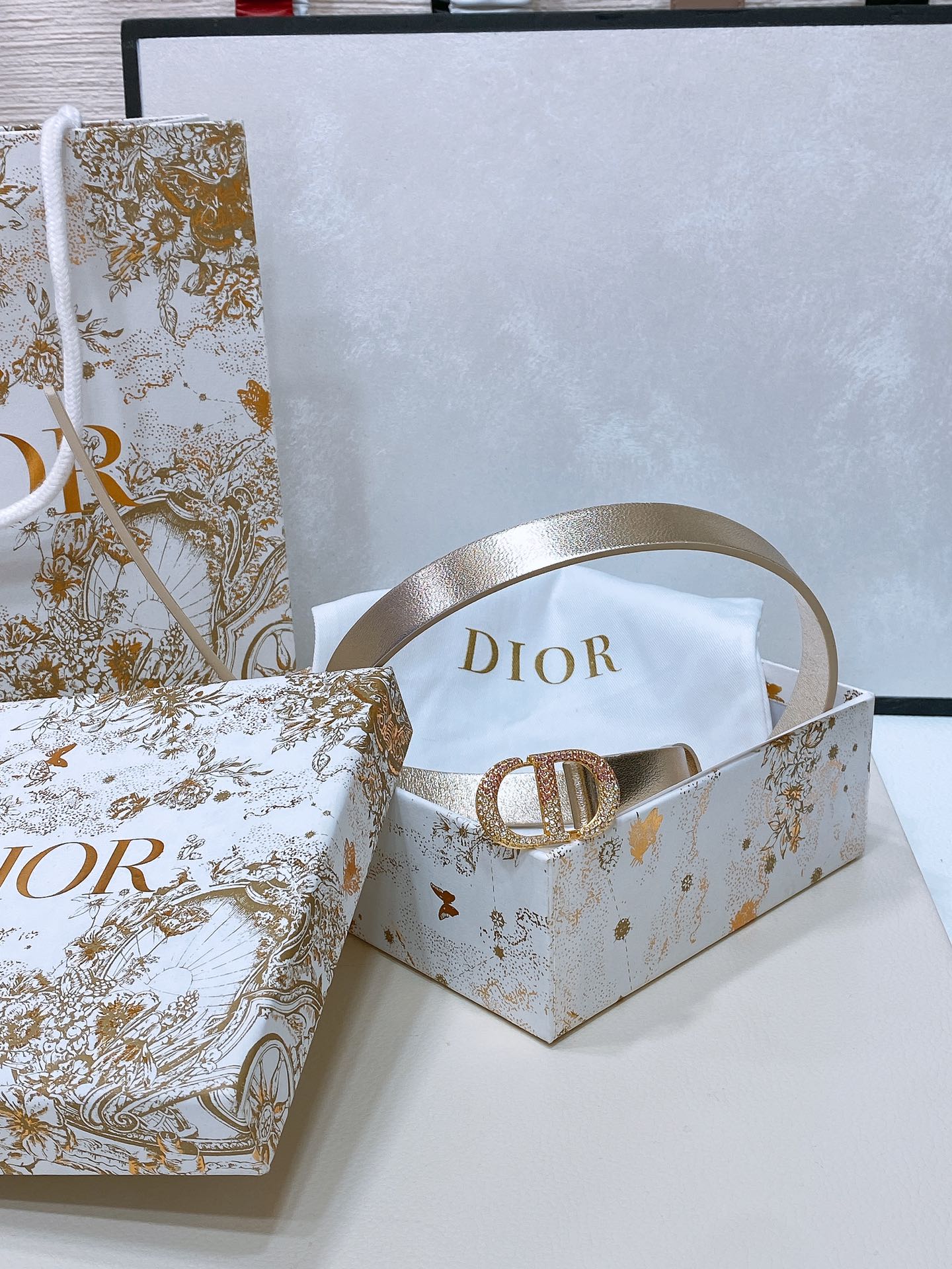 Dior Leather Belts 1:1 Mirror Version