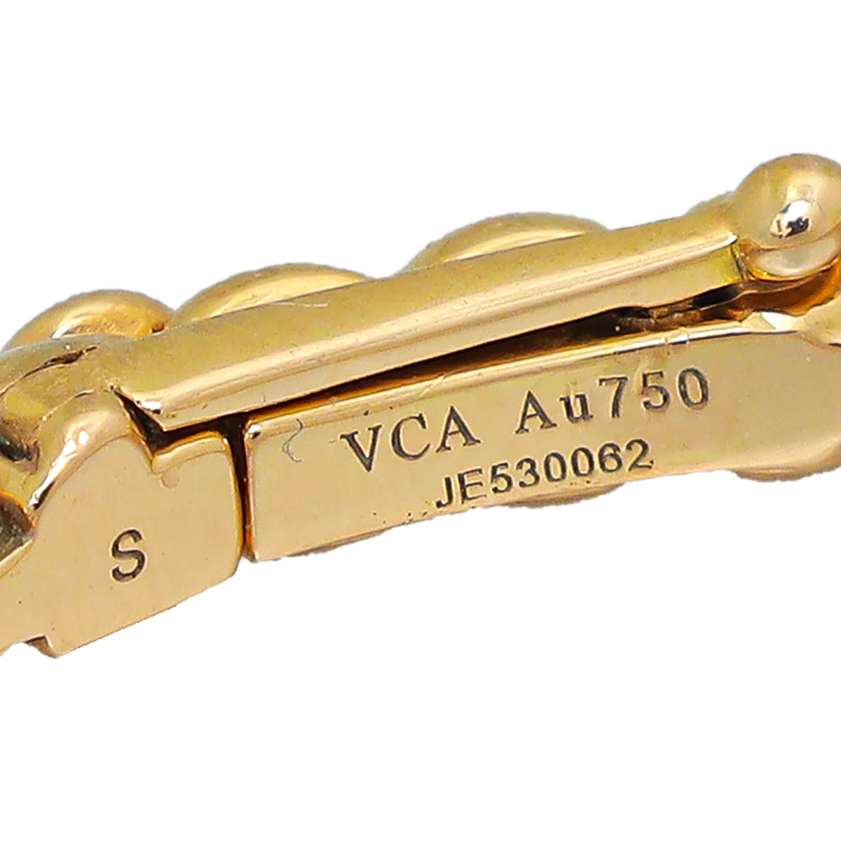 Van Cleef & Arpels 18K Pink Gold Perlée Pearls Small Bracelet