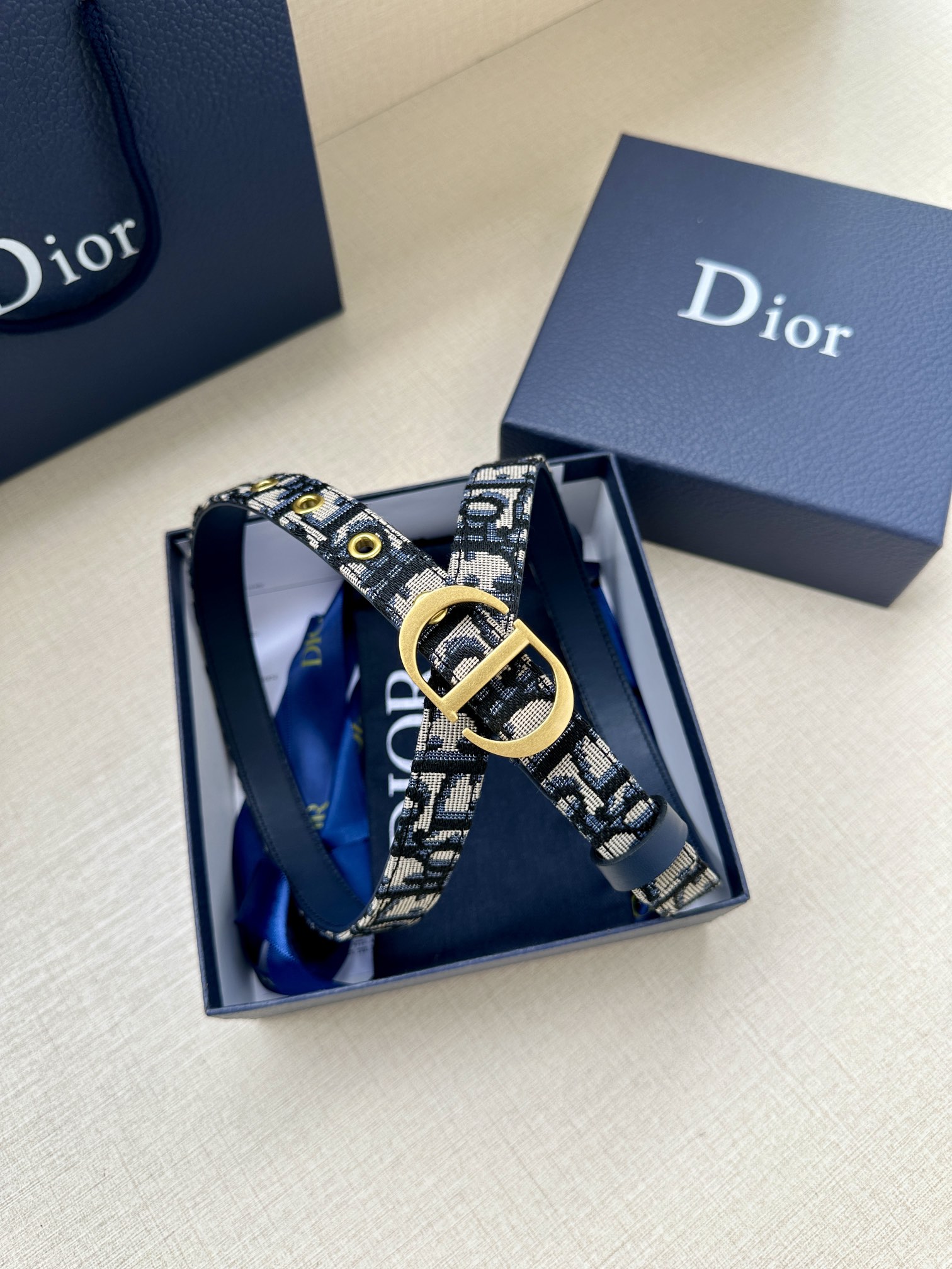 Dior Leather Belts 1:1 Mirror Version