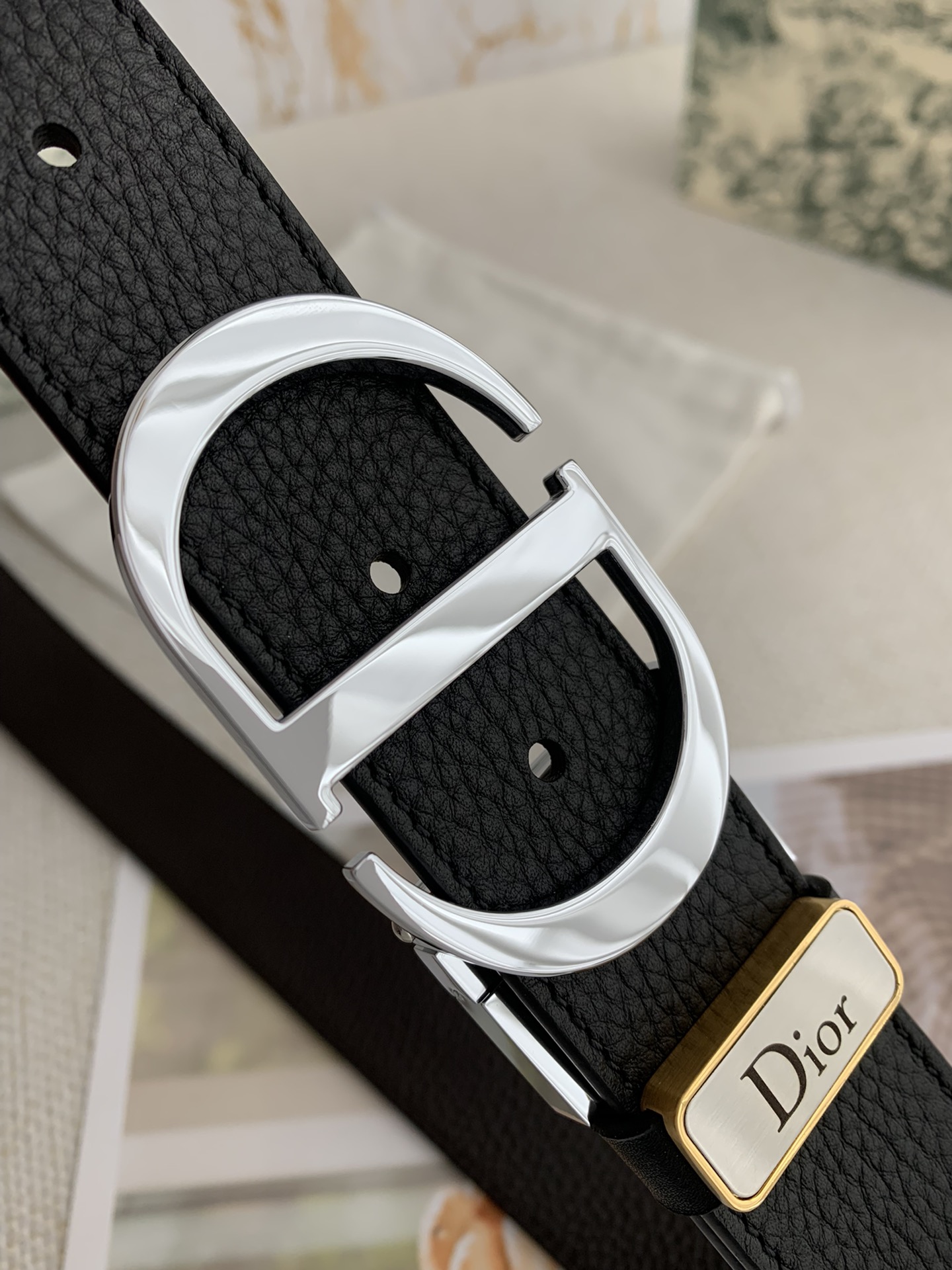 Dior Leather Belts 1:1 Mirror Version