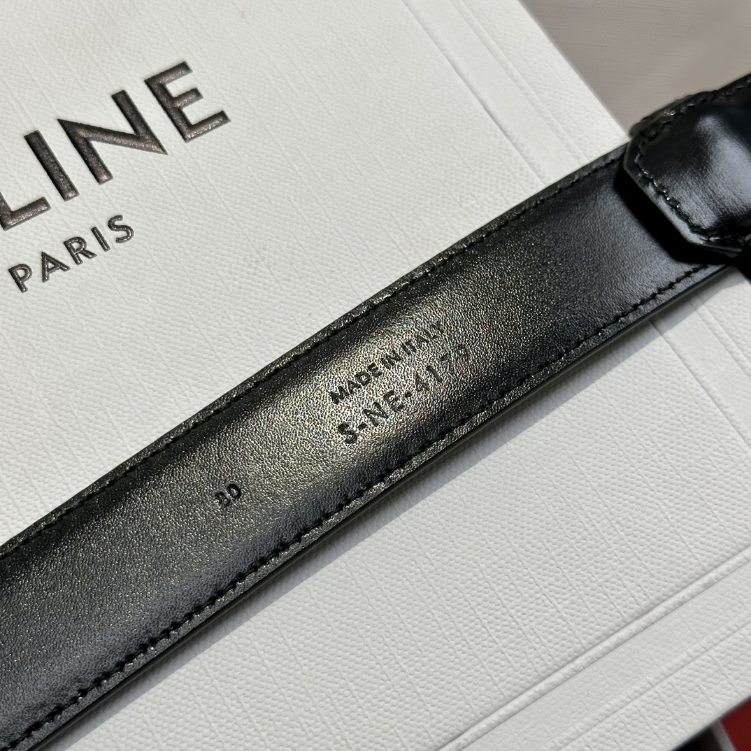 Celine Leather Belts 1:1 Mirror Version