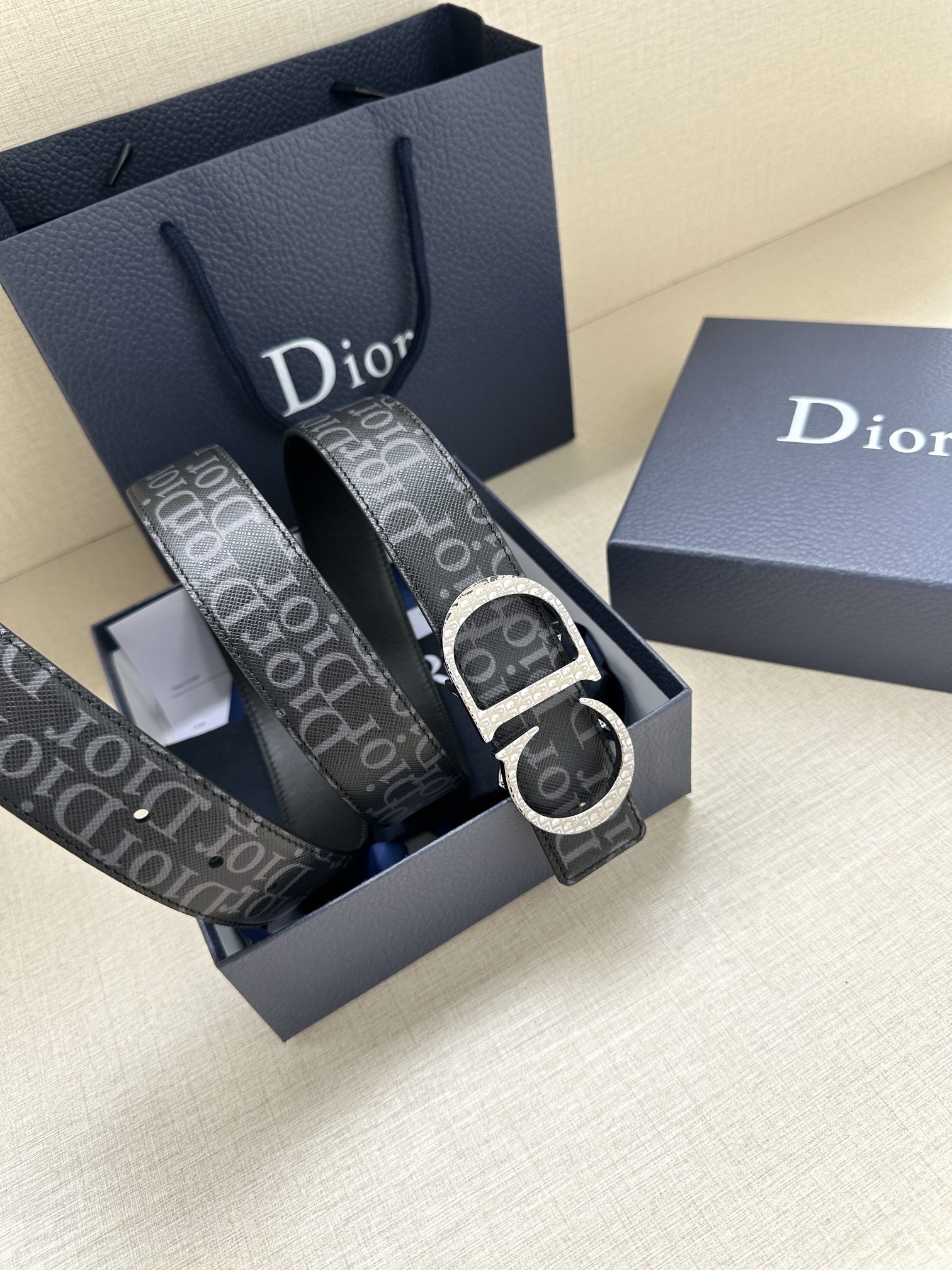 Dior Leather Belts 1:1 Mirror Version