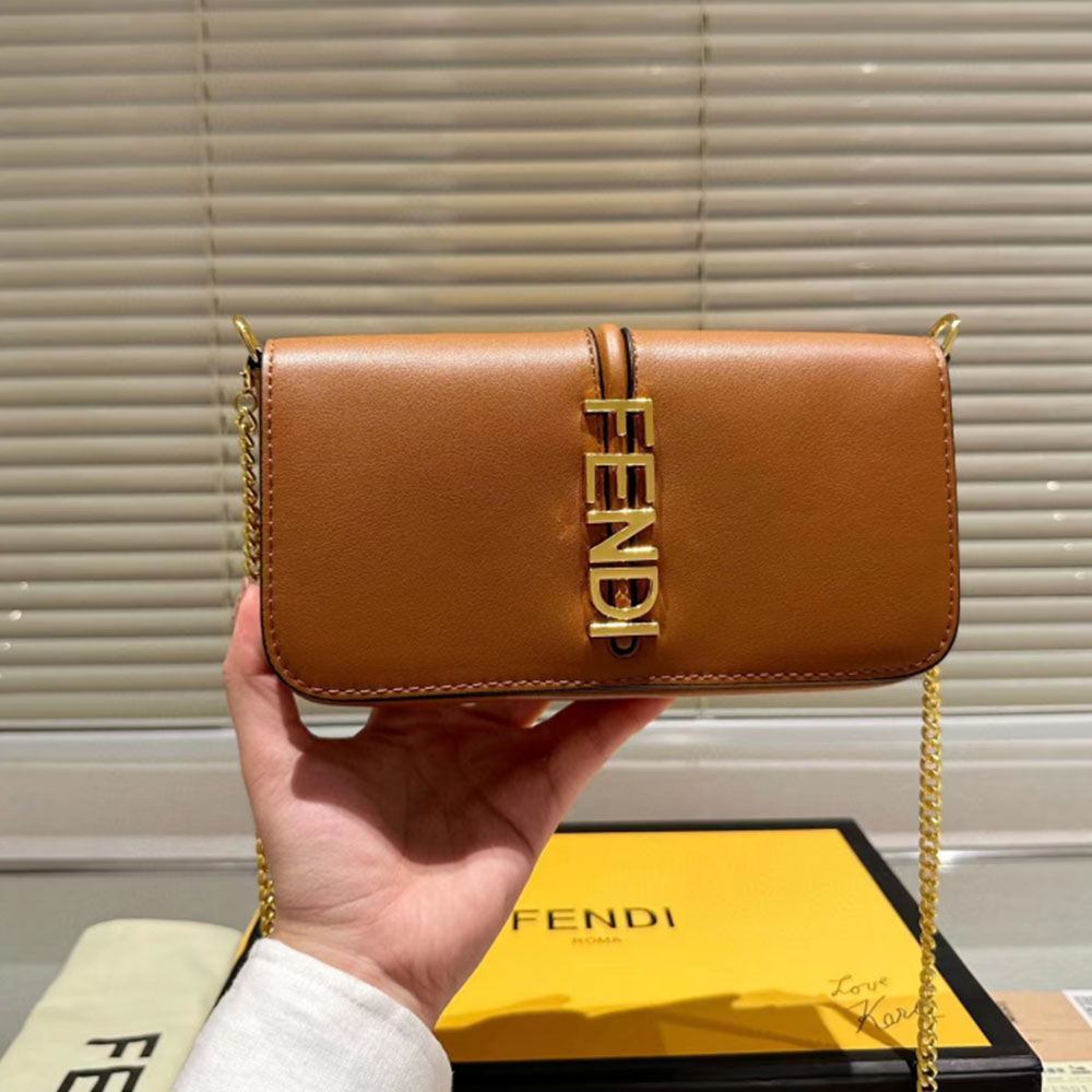 FENDI Fendigraphy Messenger Bag(Replica)
