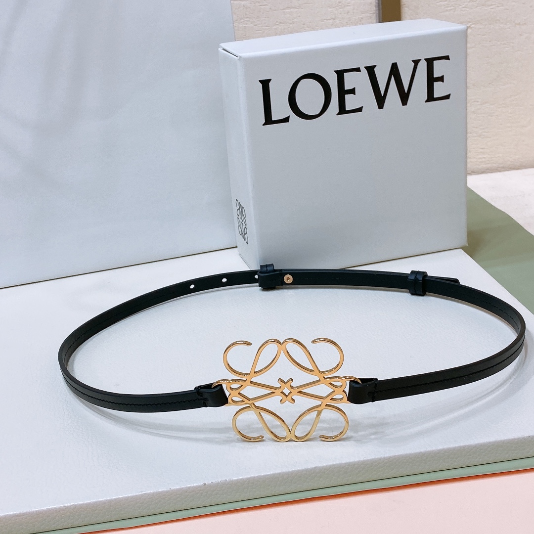 Loewe Leather Belts 1:1 Mirror Version