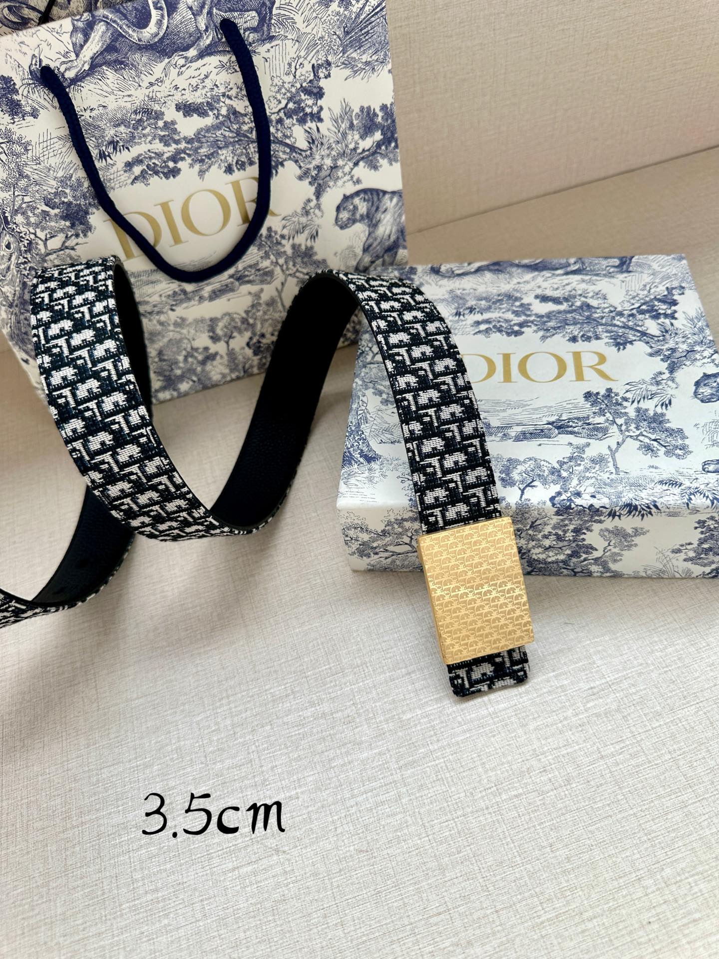 Dior Leather Belts 1:1 Mirror Version