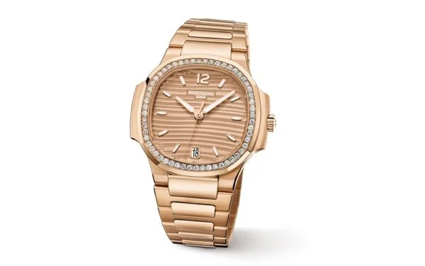 Nautilus 7118/1200R-010 Ladies Automatic 35.2 mm,Rose gold