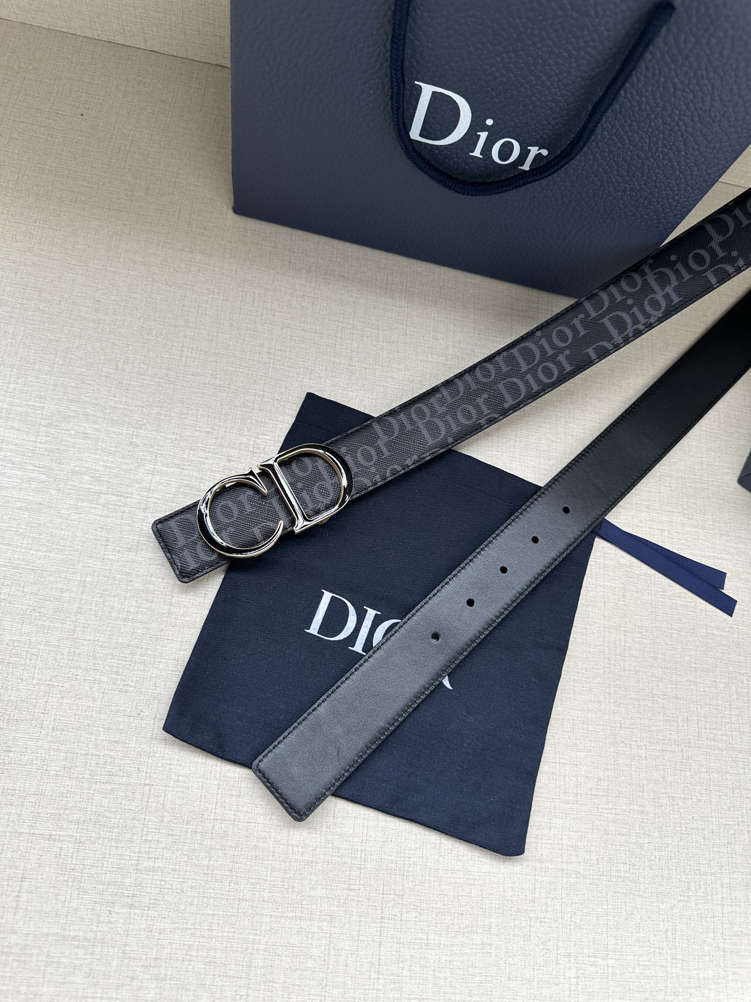 Dior Leather Belts 1:1 Mirror Version