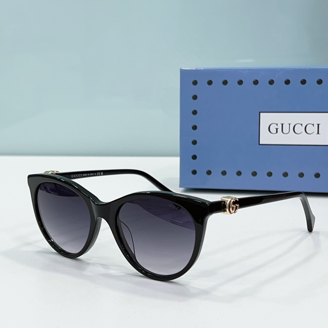 Gucci  Mirror leg Double G Logo  sunglasses Top quality （Replica）