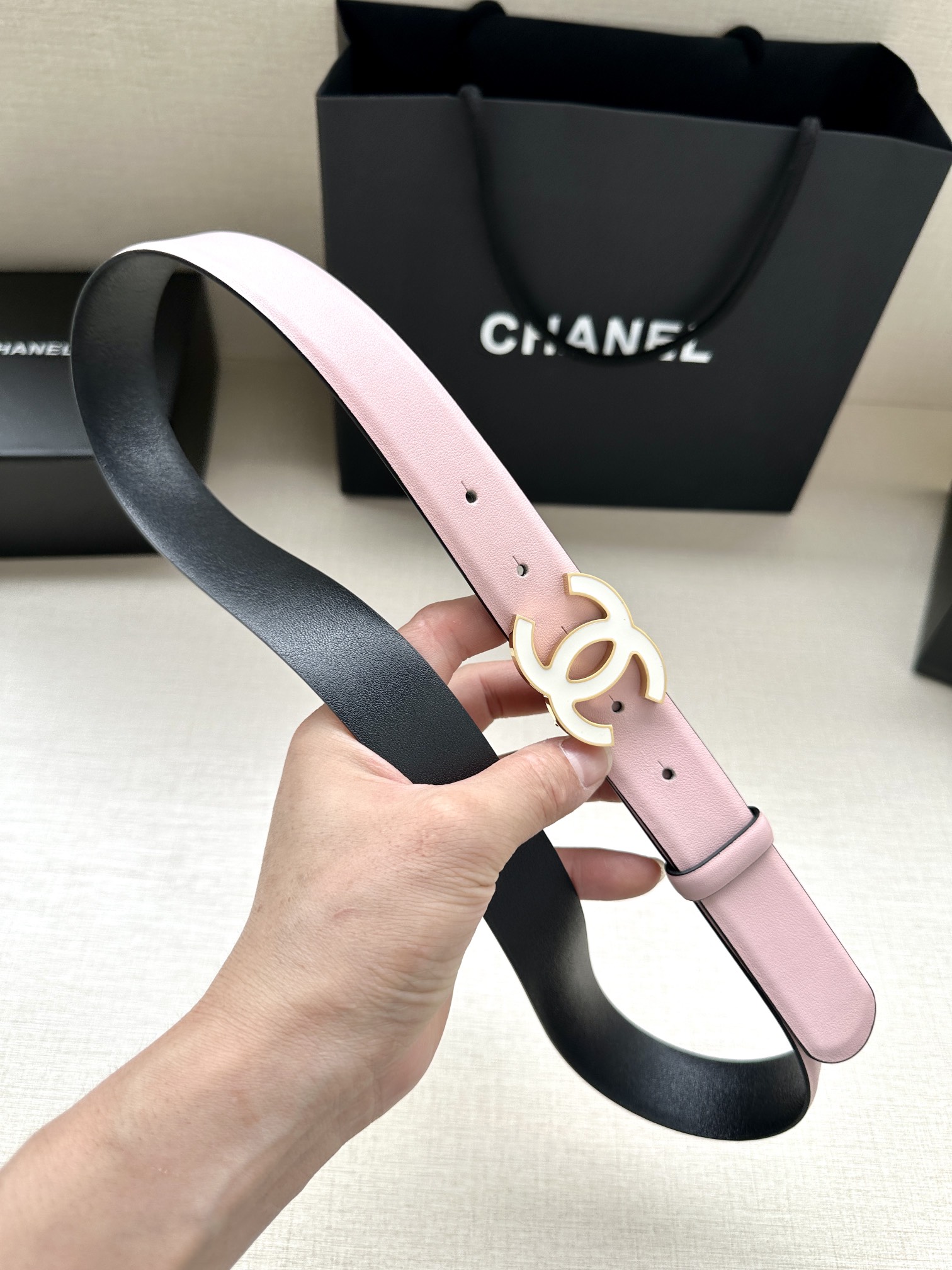 Chanel Leather Belts 1:1 Mirror Version