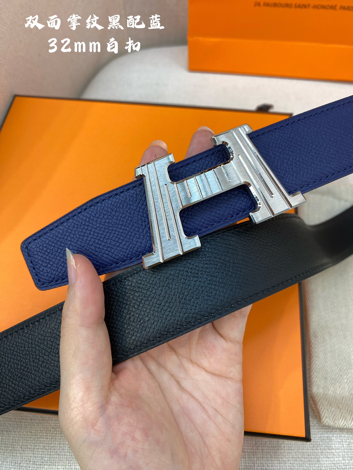 Hermes Leather Belts 1:1 Mirror Version