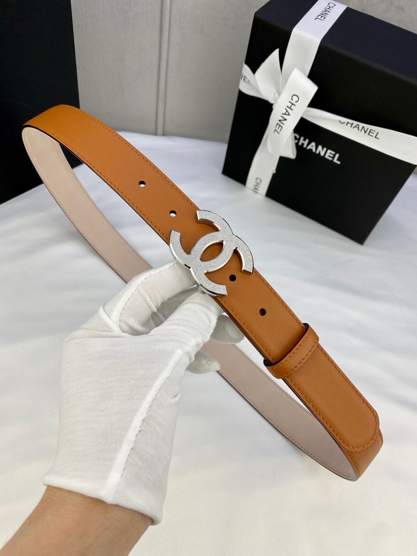 Chanel Leather Belts 1:1 Mirror Version