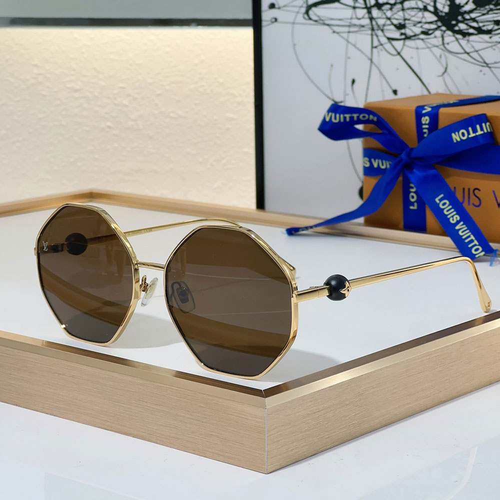 Louis Vuitton LV  Lrregular Shape Fashion Sunglasses  Top quality （Replica）