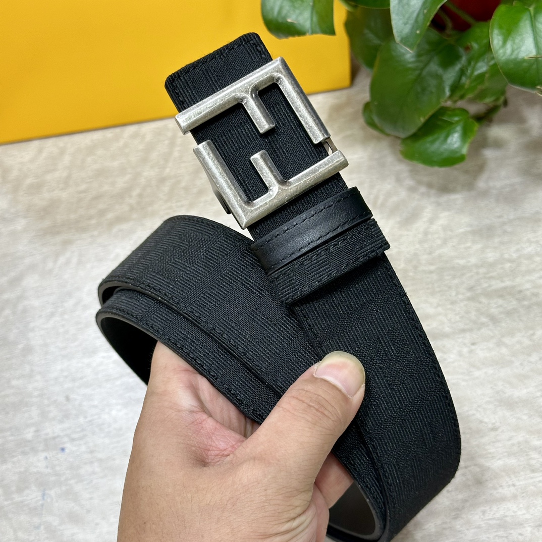Fendi Leather Belts 1:1 Mirror Version
