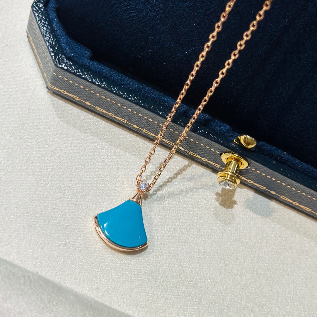 BVLGARI DIVAS' DREAM NECKLACE, Blue Turquoise