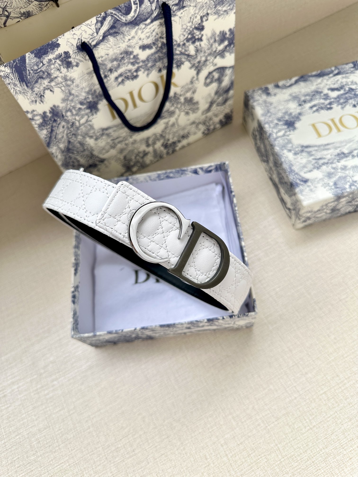 Dior Leather Belts 1:1 Mirror Version