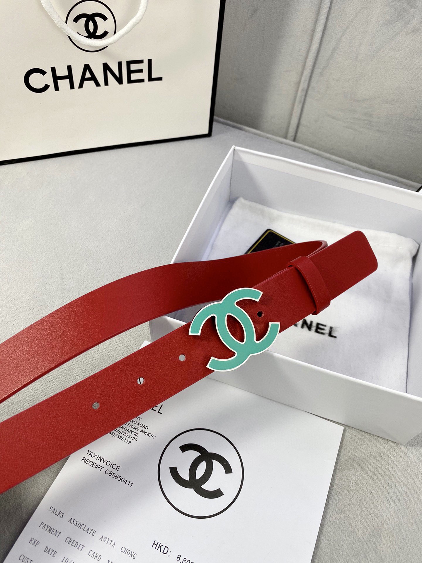 Chanel Leather Belts 1:1 Mirror Version