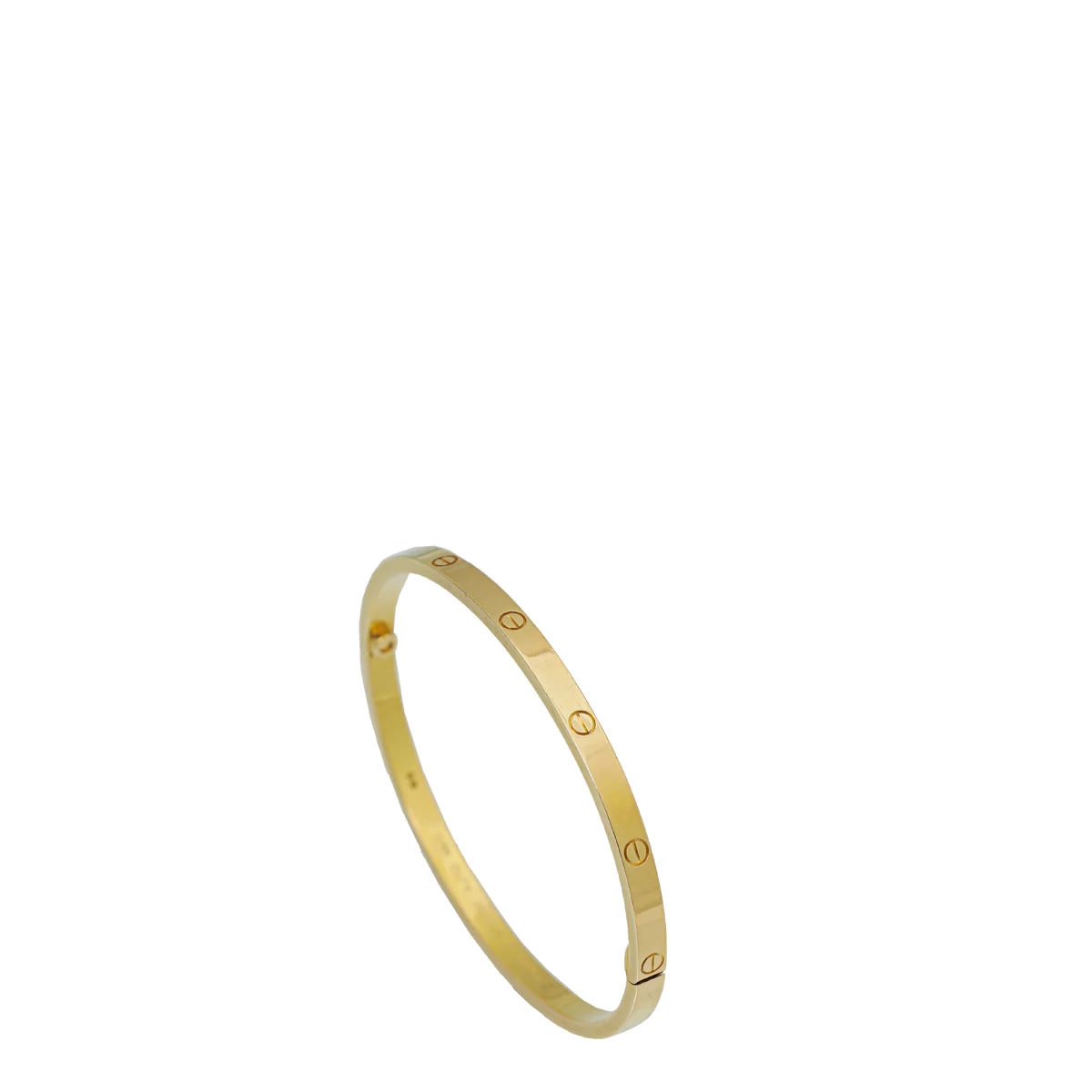 Cartier 18K Yellow Gold Small Model Love Bracelet 17