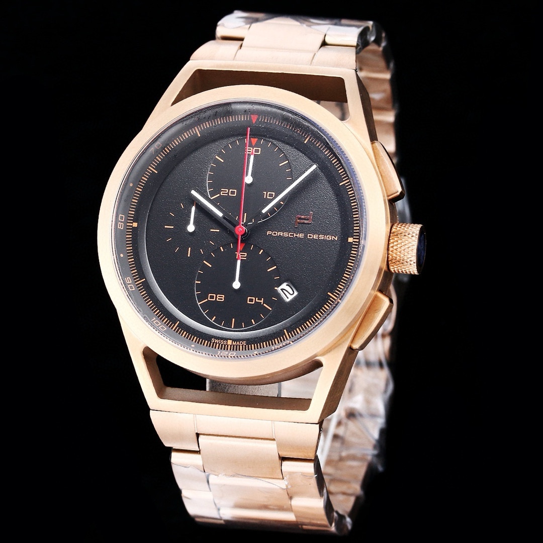 Porsche Chronotimer Collection Gold / Black