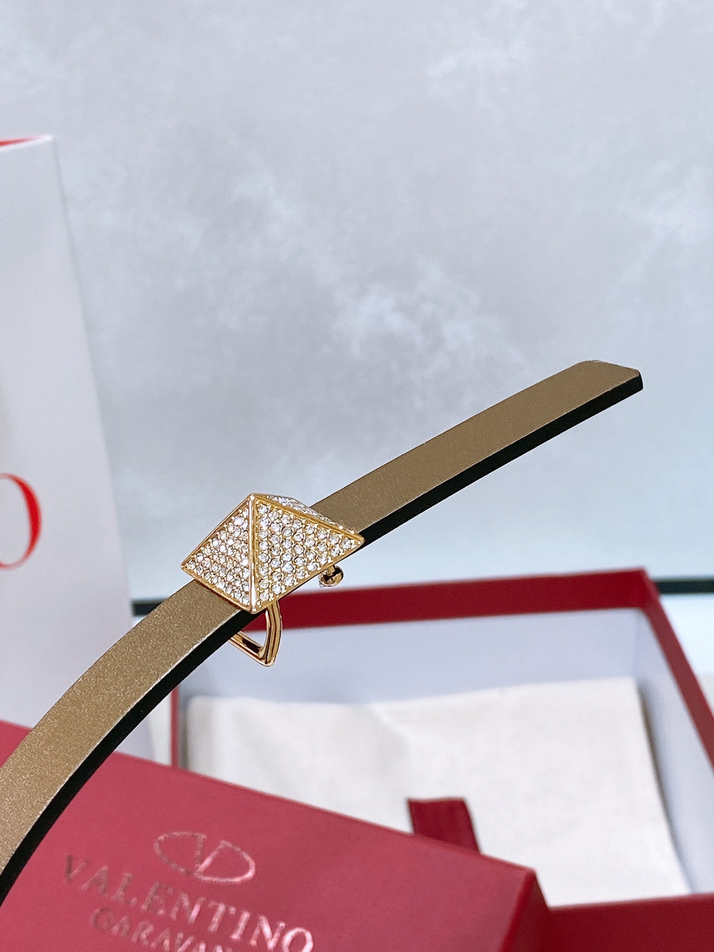 Valentino Leather Belts 1:1 Mirror Version