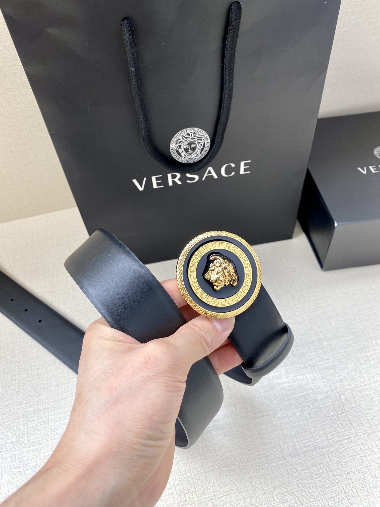 Versace Leather Belts 1:1 Mirror Version