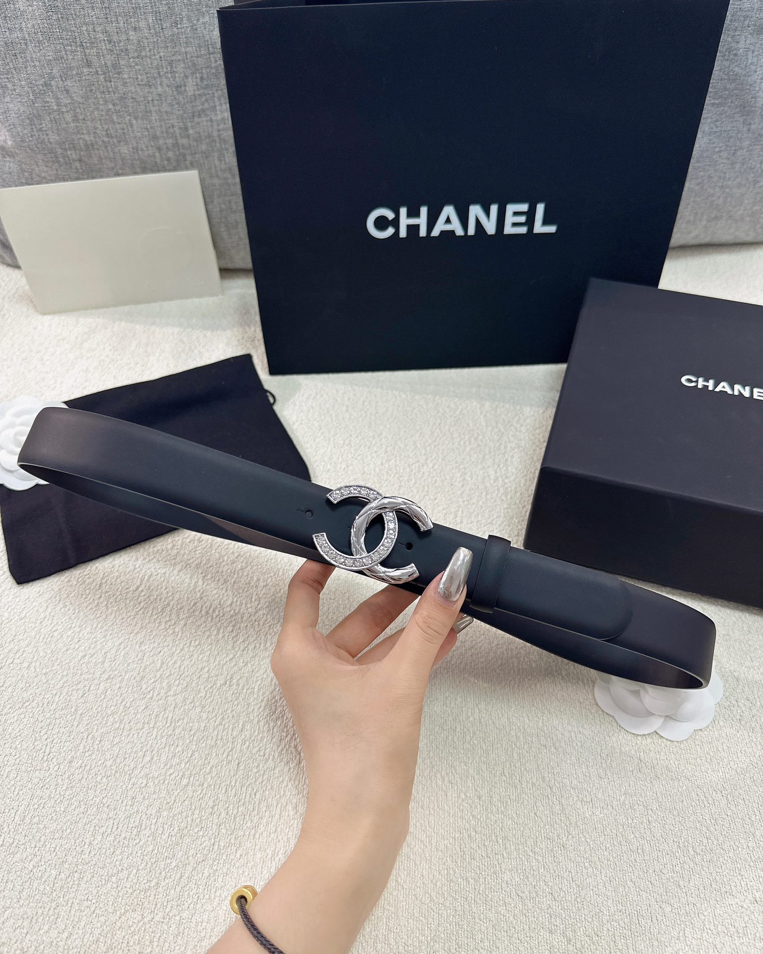 Chanel Leather Belts 1:1 Mirror Version