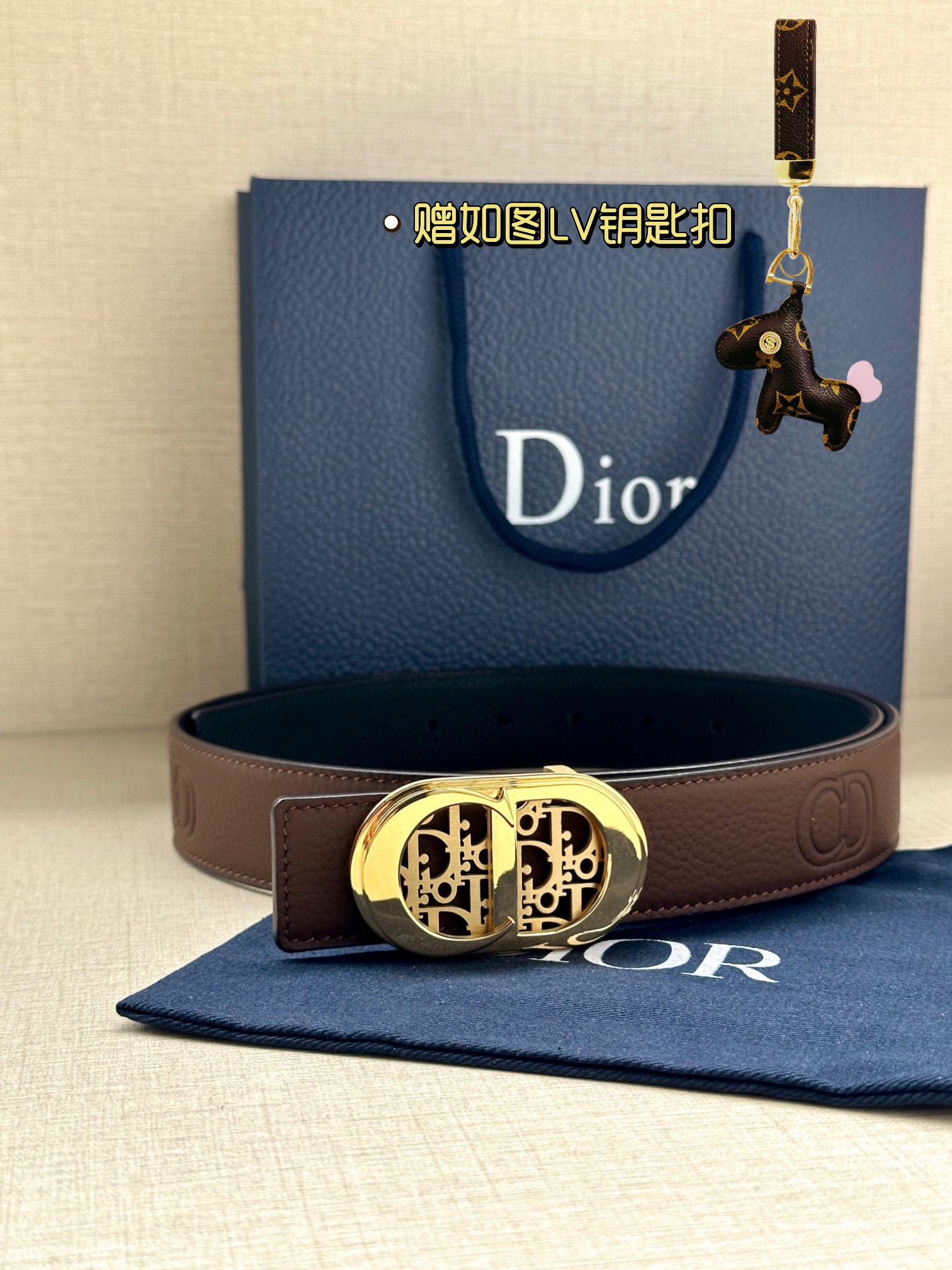 Dior Leather Belts 1:1 Mirror Version