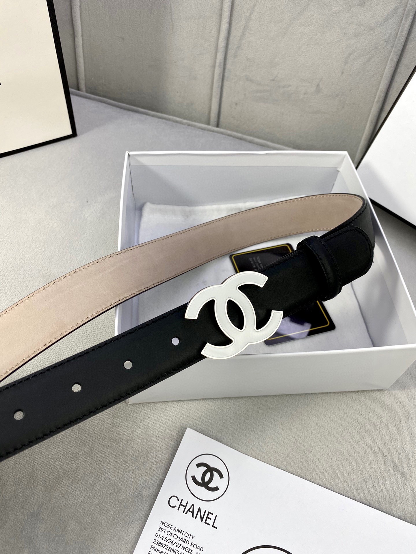 Chanel Leather Belts 1:1 Mirror Version
