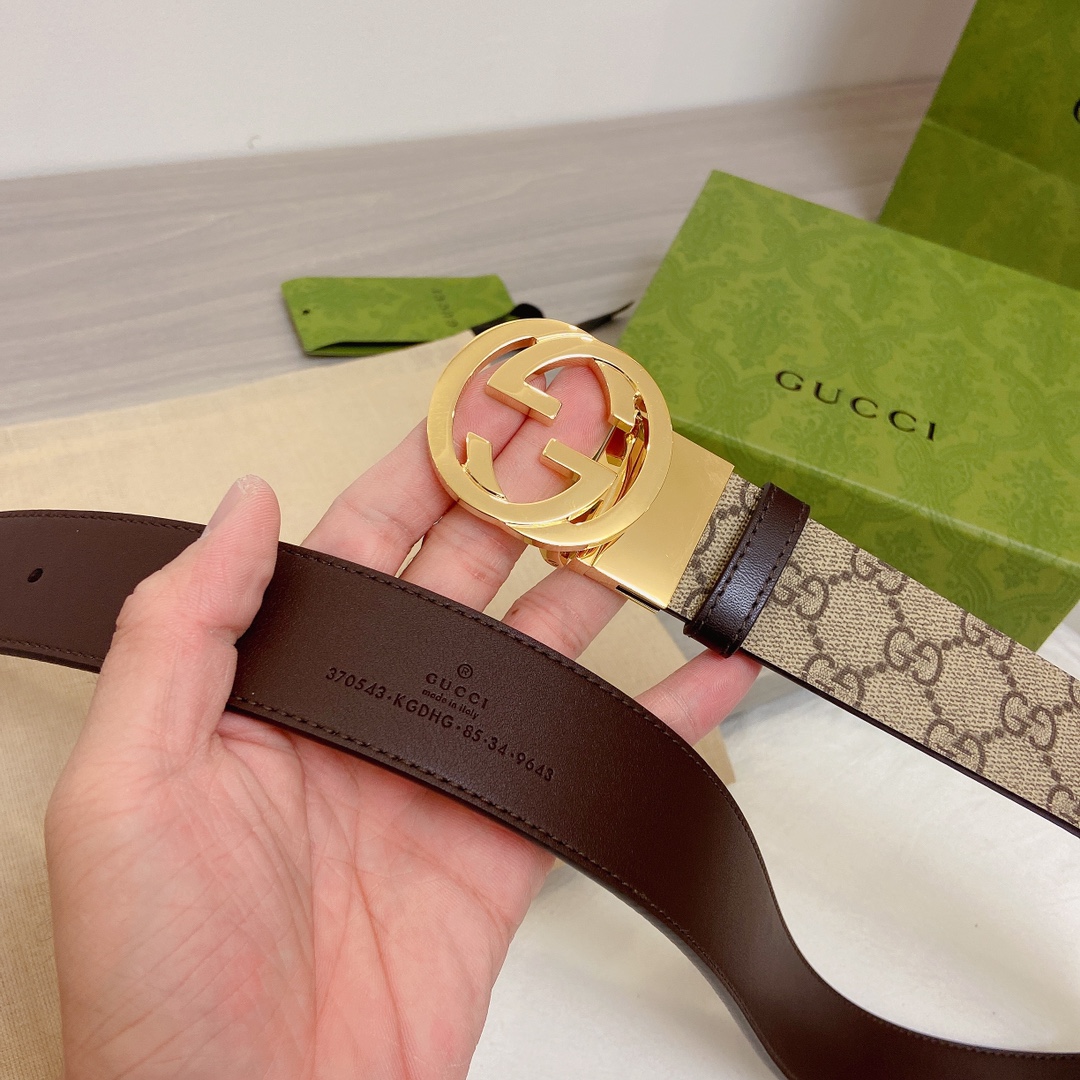 Gucci Leather Belts 1:1 Mirror Version