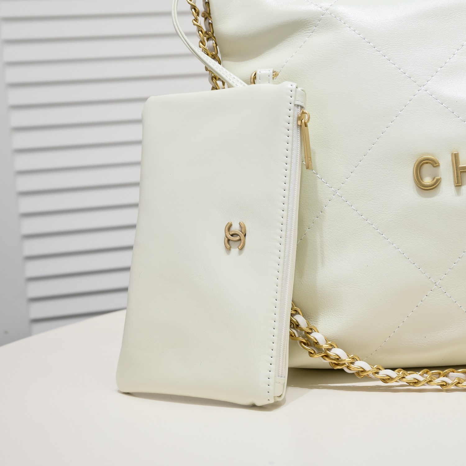 Chanel 22 Bag Pearl Bag Shoulder Bag Handbag