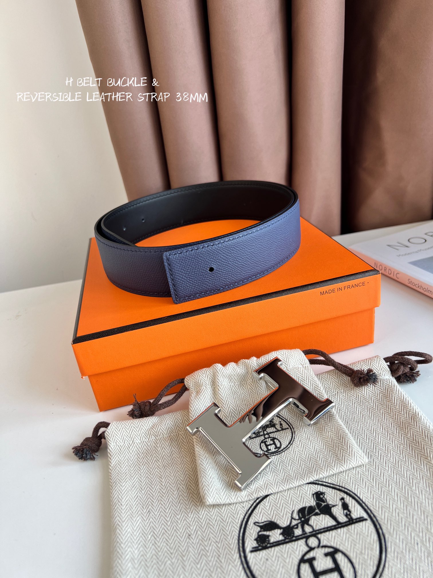 Hermes Leather Belts 1:1 Mirror Version