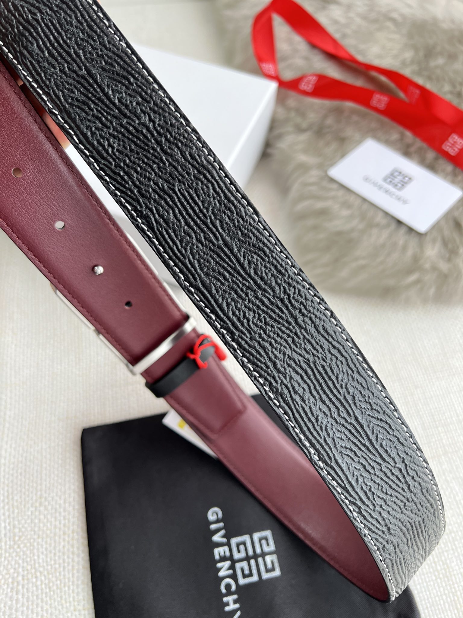 Givenchy Leather Belts 1:1 Mirror Version