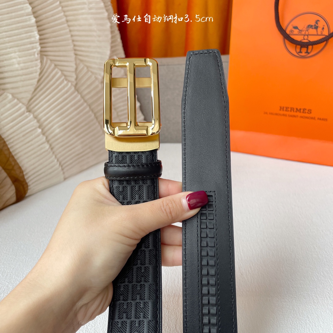 Hermes Leather Belts 1:1 Mirror Version