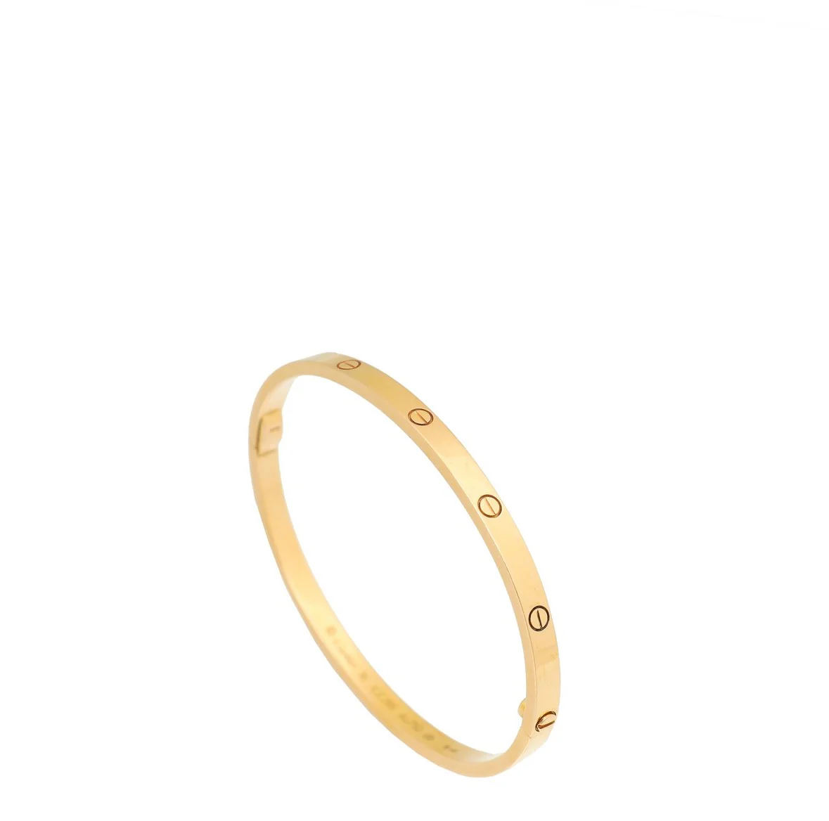 Cartier 18K Rose Gold Love Small Model Bracelet 16