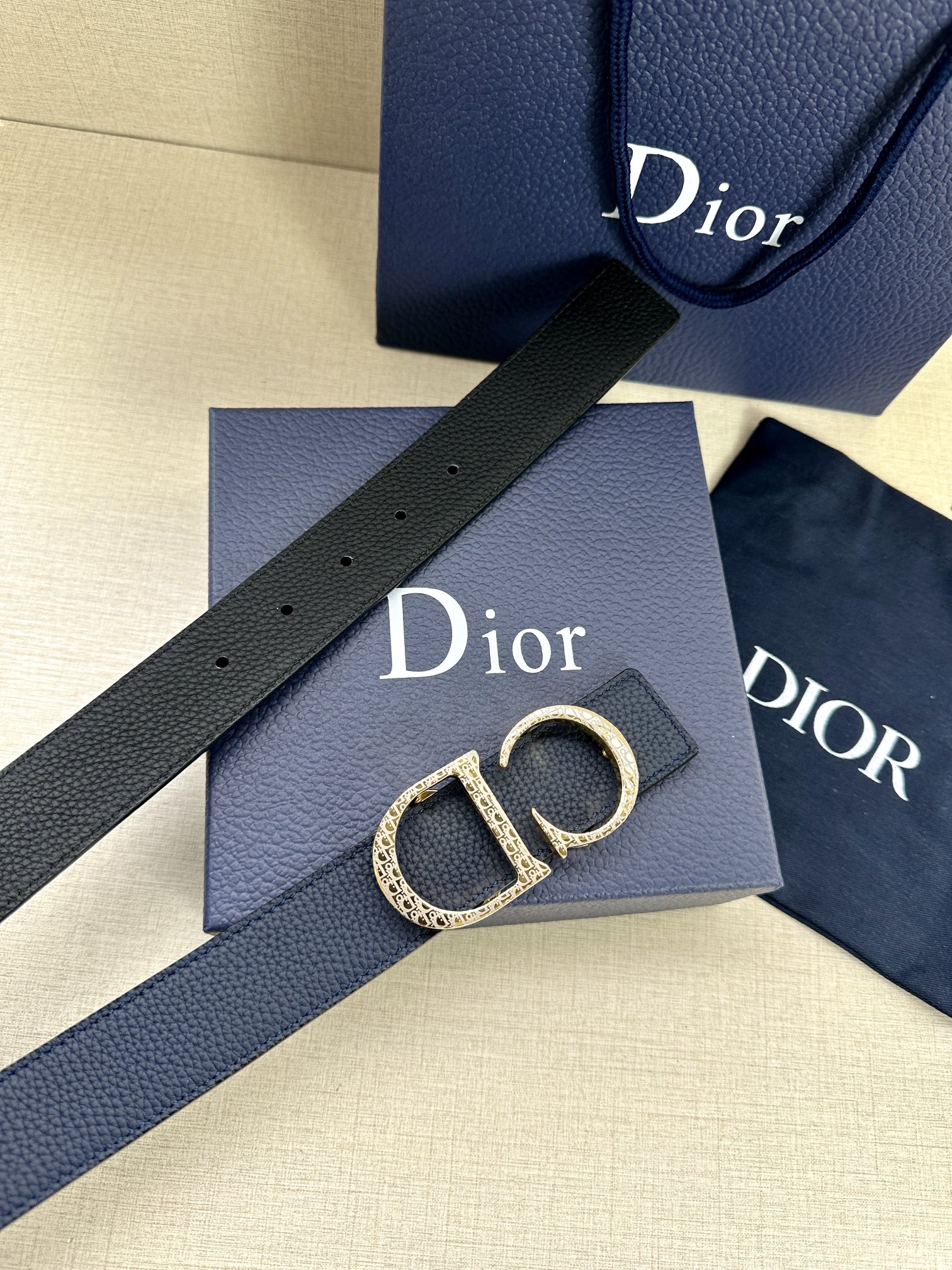 Dior Leather Belts 1:1 Mirror Version