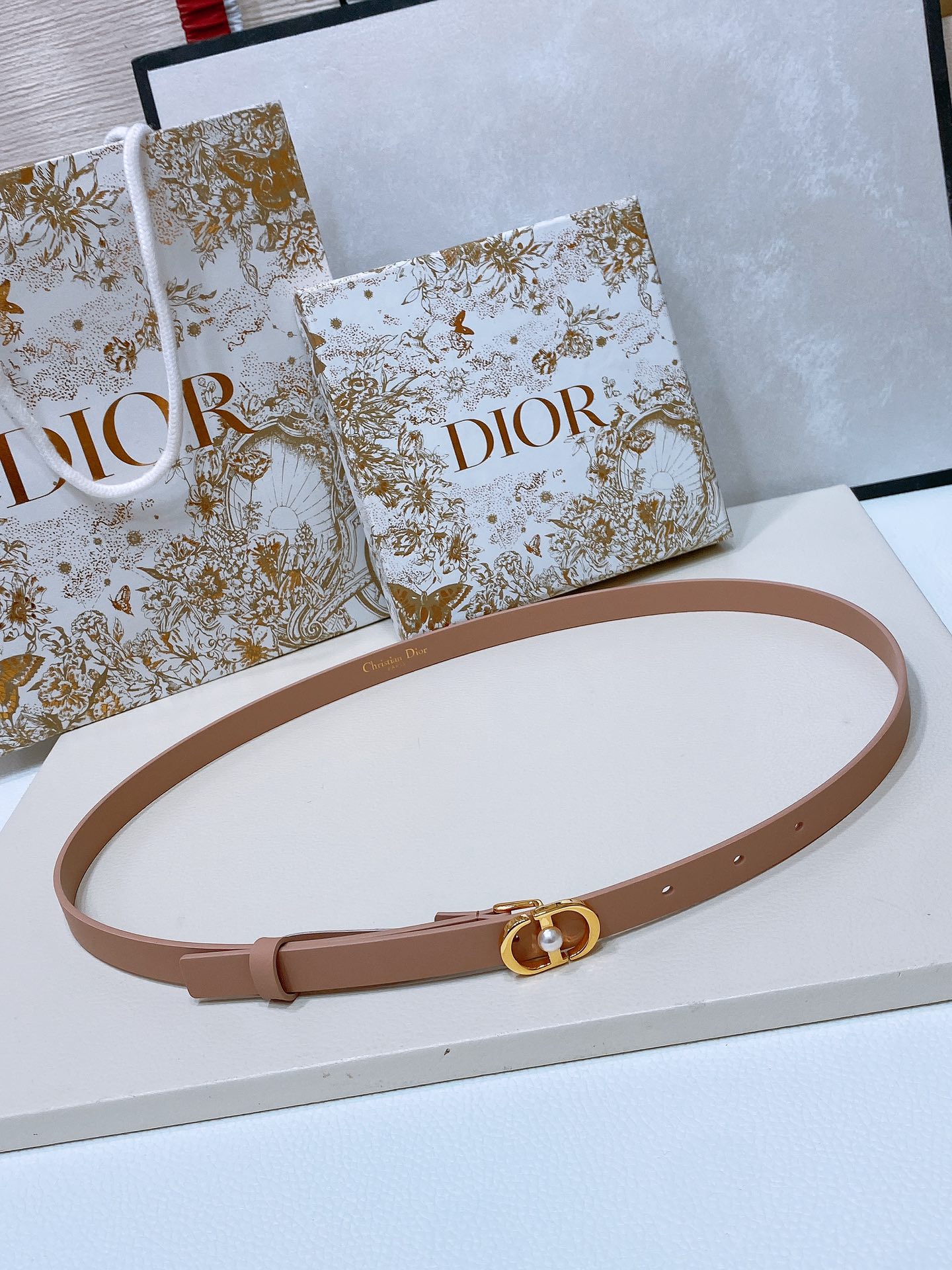 Dior Leather Belts 1:1 Mirror Version