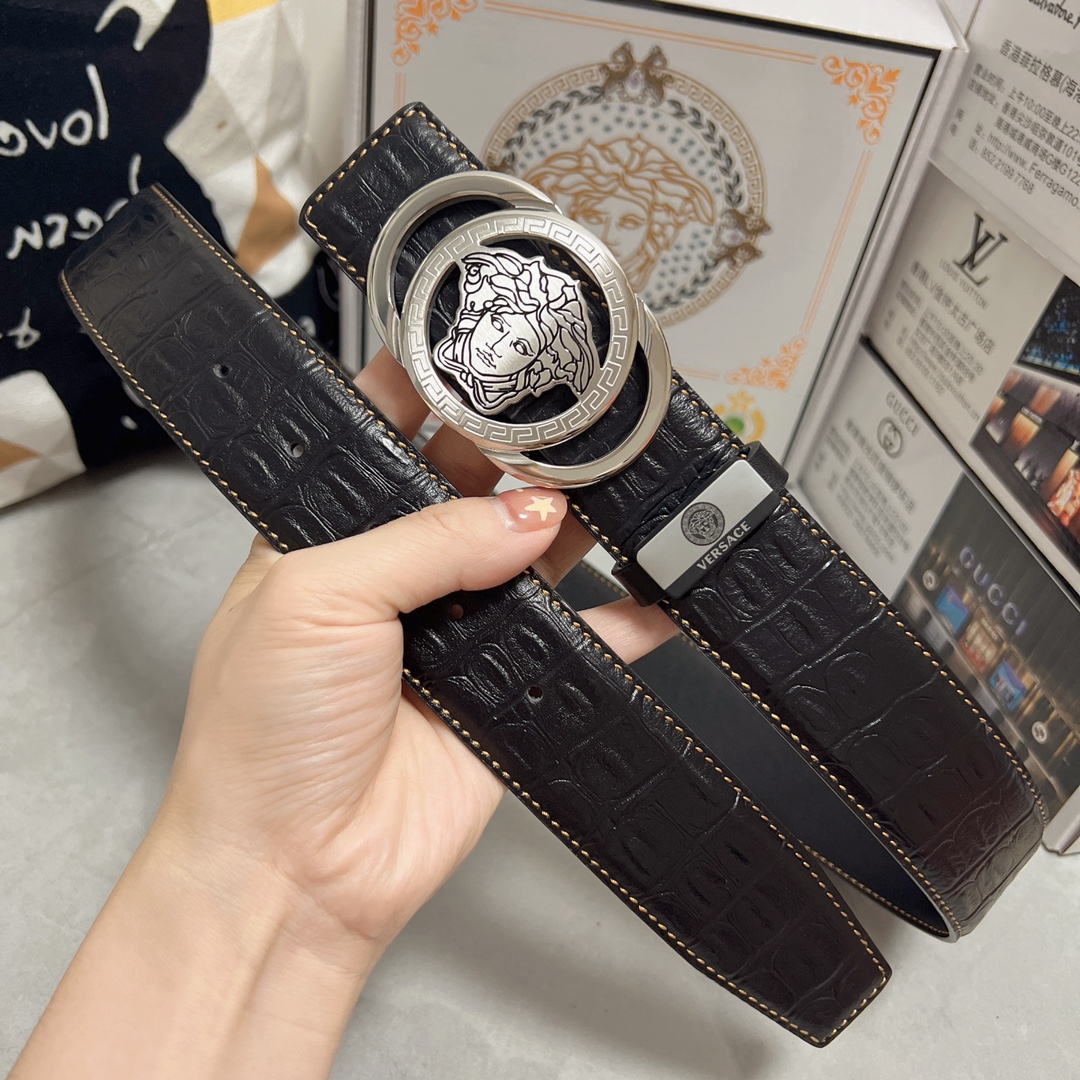Versace Leather Belts 1:1 Mirror Version