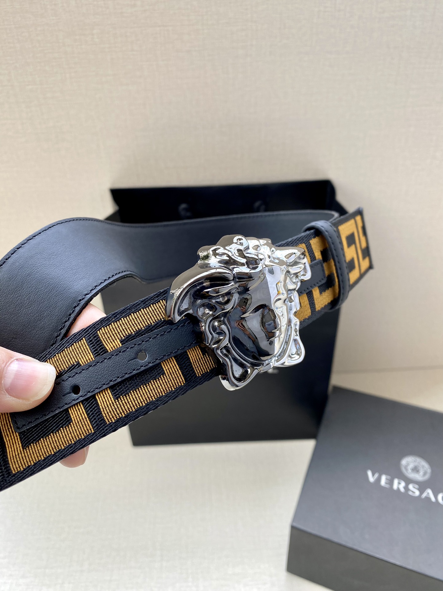 Versace Leather Belts 1:1 Mirror Version