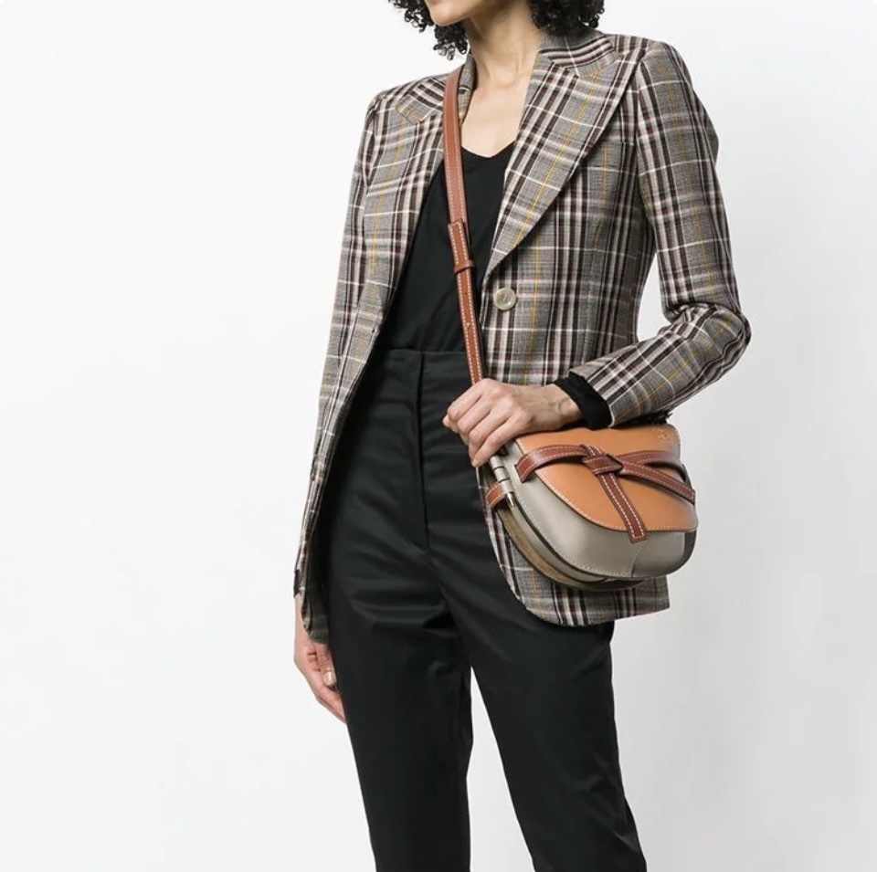 Loewe Gate Cowhide Shoulder Straps Small Bag(Replica)